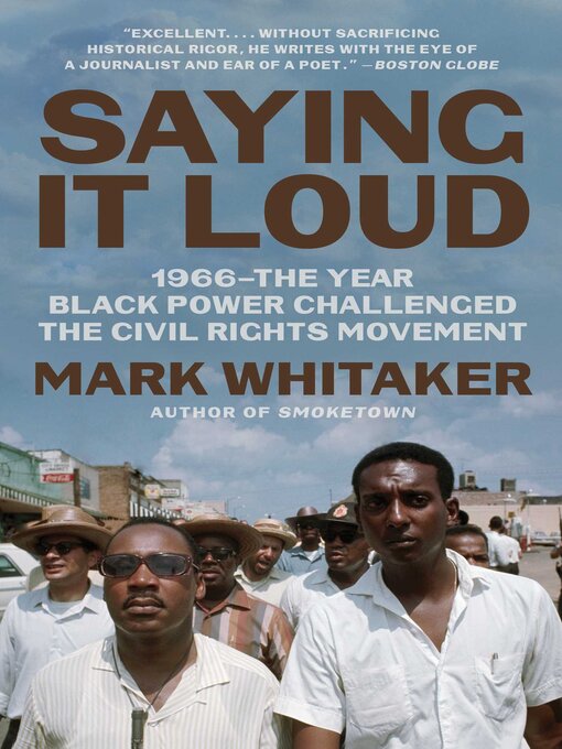 Title details for Saying It Loud by Mark Whitaker - Available